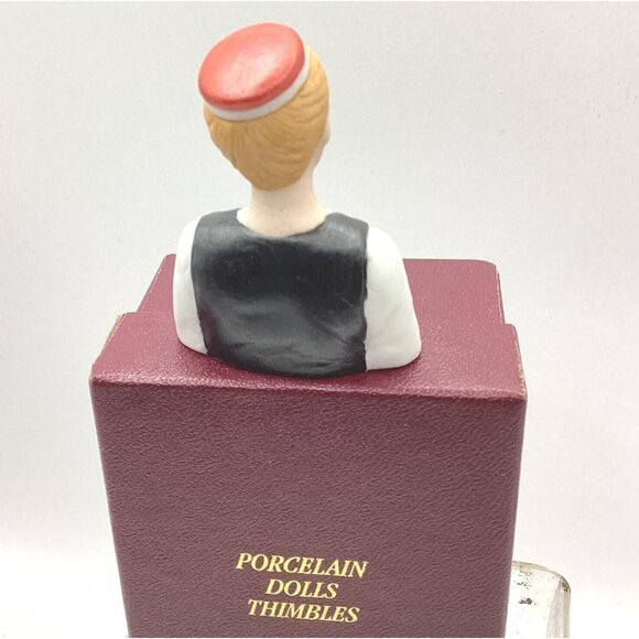 1980s Czech Porcelain TCC Dolls of the World Thimble Head-VERY RARE - Picture 3 of 5